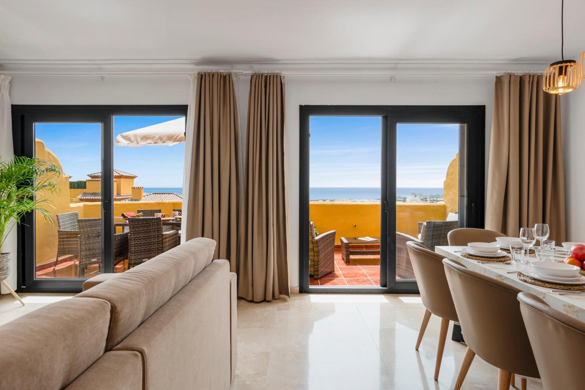 Sky And Sea Estepona Penthouse エクステリア 写真